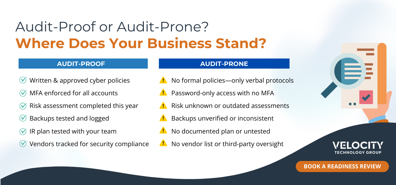 Cyber Security Audit Services from Velocity Technology Group
